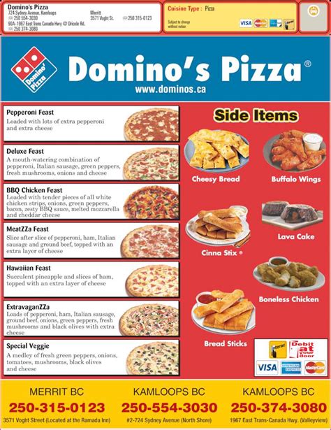 domino prada|domino's menu prices.